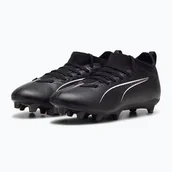 Piłka nożna - Buty piłkarskie dziecięce PUMA Ultra 5 Match FG/AG Jr puma black/puma white WYSYŁKA W 24H 30 DNI NA ZWROT - miniaturka - grafika 1