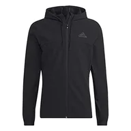 Bluzy męskie - adidas Męska bluza z kapturem Cold Rdy Fz, czarna, S, czarny, S - miniaturka - grafika 1