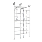 Wyposażenie sportowe i gimnastyczne - Małpiszon, drabinka gimnastyczna Merkury 3 - biały - miniaturka - grafika 1