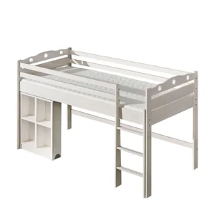 Łóżko Piętrowe z Biurkiem KA-1 Kamil Dolmar Sosna Barwiona na Orzech - Łóżka dla dzieci i młodzieży - miniaturka - grafika 1