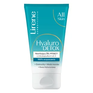 Lirene Nawilżający żel z mikrokapsułkami witaminy E - Żele do mycia twarzy - miniaturka - grafika 1