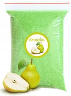 Cukier i słodziki - Cukier Do Waty Cukrowej Gruszka 1kg Gruszkowy Zielony Kolorowy Suchy - miniaturka - grafika 1