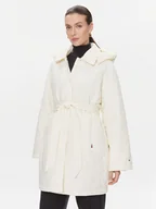 Płaszcze damskie - Tommy Hilfiger Płaszcz przejściowy WW0WW40469 Beżowy Relaxed Fit - miniaturka - grafika 1