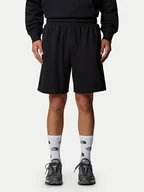 Spodenki męskie - The North Face Szorty sportowe Easy NF0A8C2S Czarny Regular Fit - miniaturka - grafika 1