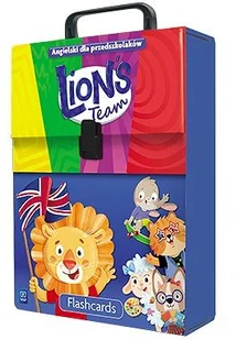 j. ang. 3-6-latek lion's team. cards 2022 wsip - Edukacja przedszkolna - miniaturka - grafika 2