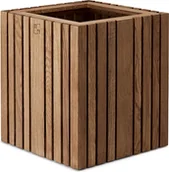 Donice - Doniczka samonawadniająca GrowBIG ciemny dąb - miniaturka - grafika 1