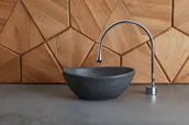 Umywalki - Umywalka Z Betonu Model V_73 Antracytowa  / Voglio - miniaturka - grafika 1