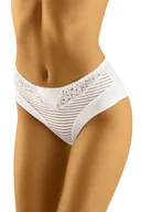 Majtki damskie - Wol-Bar Eco-Lo biały 2XL Majtki figi - miniaturka - grafika 1