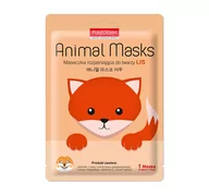 Maseczki do twarzy - CONNY CONNY Animal Maska w płachcie Rozjaśniająca - Lis SKL-MAS-ALI - miniaturka - grafika 1