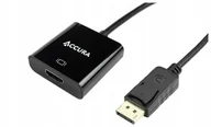 Kable - Adapter Accura Displayport > HDMI M/F 0.1m - miniaturka - grafika 1