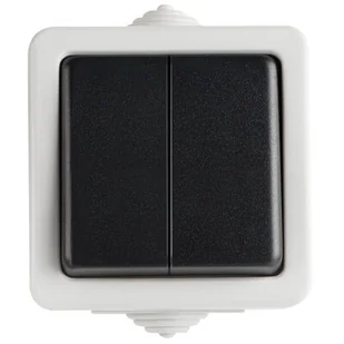 Kanlux Łącznik świecznikowy TEKNO 05-1010-143 cz 25351 - Wyłączniki światła i elektryczne - miniaturka - grafika 1