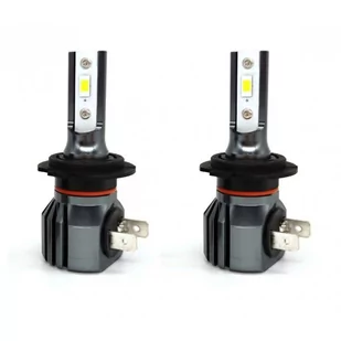 H7 Żarówki Led 12V-24V Bez Błędu Canbus 2Szt 2X5000Lm Mocne Białe Motoledy - Żarówki samochodowe - miniaturka - grafika 1