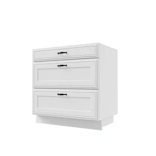 Trento Szafka Dolna D3M/80 Metabox Biały Mat - Meble kuchenne - miniaturka - grafika 1