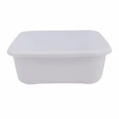 Inne artykuły do sprzątania - Miska kwadrat Alaca 10 l biała - miniaturka - grafika 1