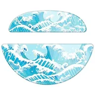 Gadżety dla graczy - Ślizgacze LAMZU Glass Skates do Atlantis OG V2 Niebieski - miniaturka - grafika 1