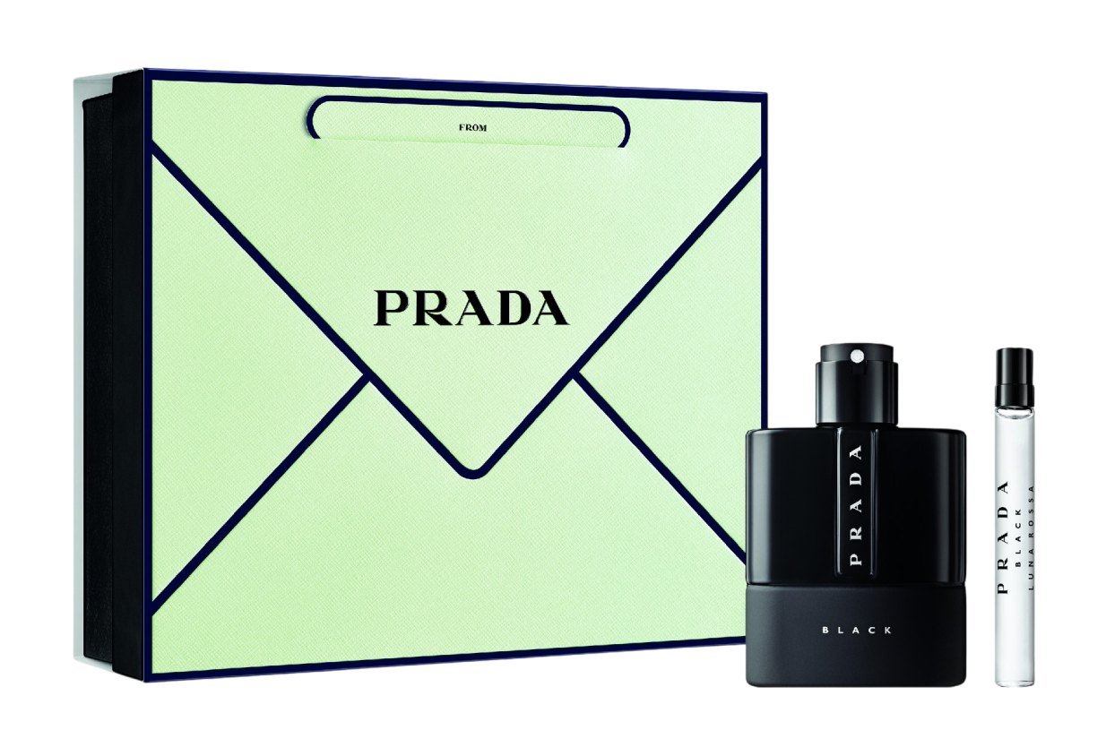 Prada Luna Rossa Black Zestaw: woda perfumowana + woda perfumowana travel size