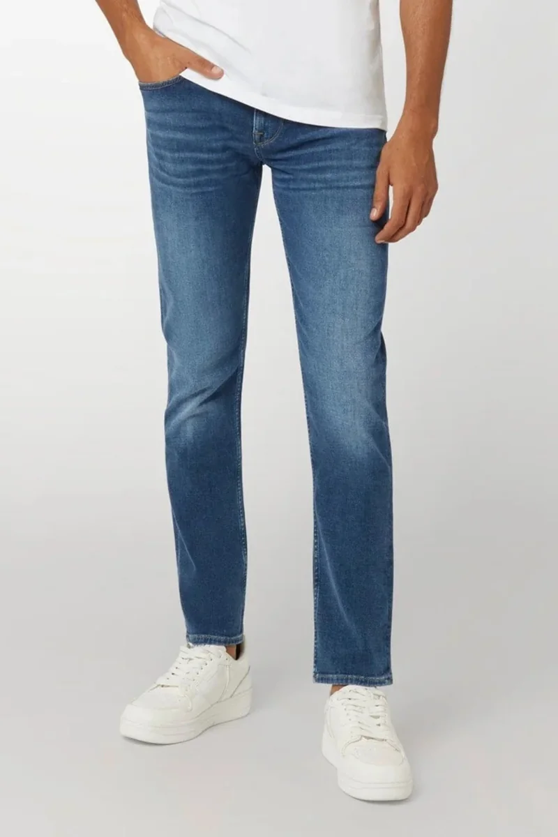 GUESS Niebieskie męskie spodnie jeansowe Finnley 29/32
