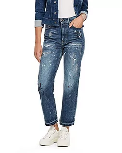 Spodnie damskie - G-Star Raw jeansy damskie Tedie Ultra High Straight Rp Ankle Wmn - grafika 1