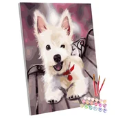 Malowanie po numerach - Zestaw Do Malowania Po Numerach, 40X50 Cm, Sprytny West - miniaturka - grafika 1