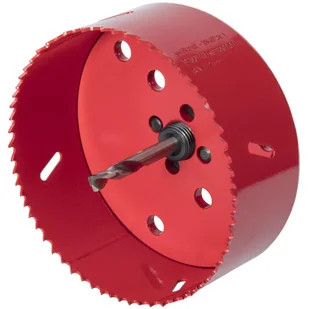 WOLFCRAFT Otwornica bimetalowa, 112 mm, czerwona, 5496000 GmbH - Wiertła - miniaturka - grafika 1