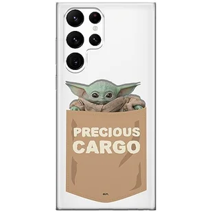 ERT GROUP etui na telefon Samsung S22 ULTRA, case oryginalny i oficjalnie licencjonowany przez Star Wars, wzór Baby Yoda 030, optymalnie dopasowane, plecki z TPU częściowo przeźroczyste - Etui i futerały do telefonów - miniaturka - grafika 1