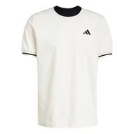 Koszulki sportowe męskie - Koszulka męska adidas Heritage Tee White M - miniaturka - grafika 1