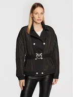 Kurtki damskie - PINKO Kurtka przejściowa Crocchio 1J110W A0A2 Czarny Regular Fit - miniaturka - grafika 1