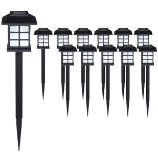 Lampki solarne ogrodowe LED Oświetlenie12 szt. - Lampy ogrodowe - miniaturka - grafika 1