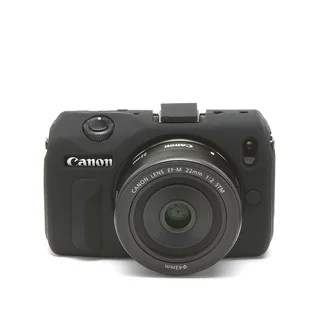 EasyCover osłona gumowa dla Canon M czarna - Akcesoria fotograficzne - miniaturka - grafika 1