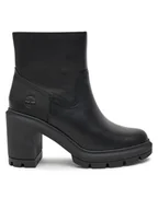 Botki damskie - Timberland Botki TB0A26WAW021 Czarny - miniaturka - grafika 1