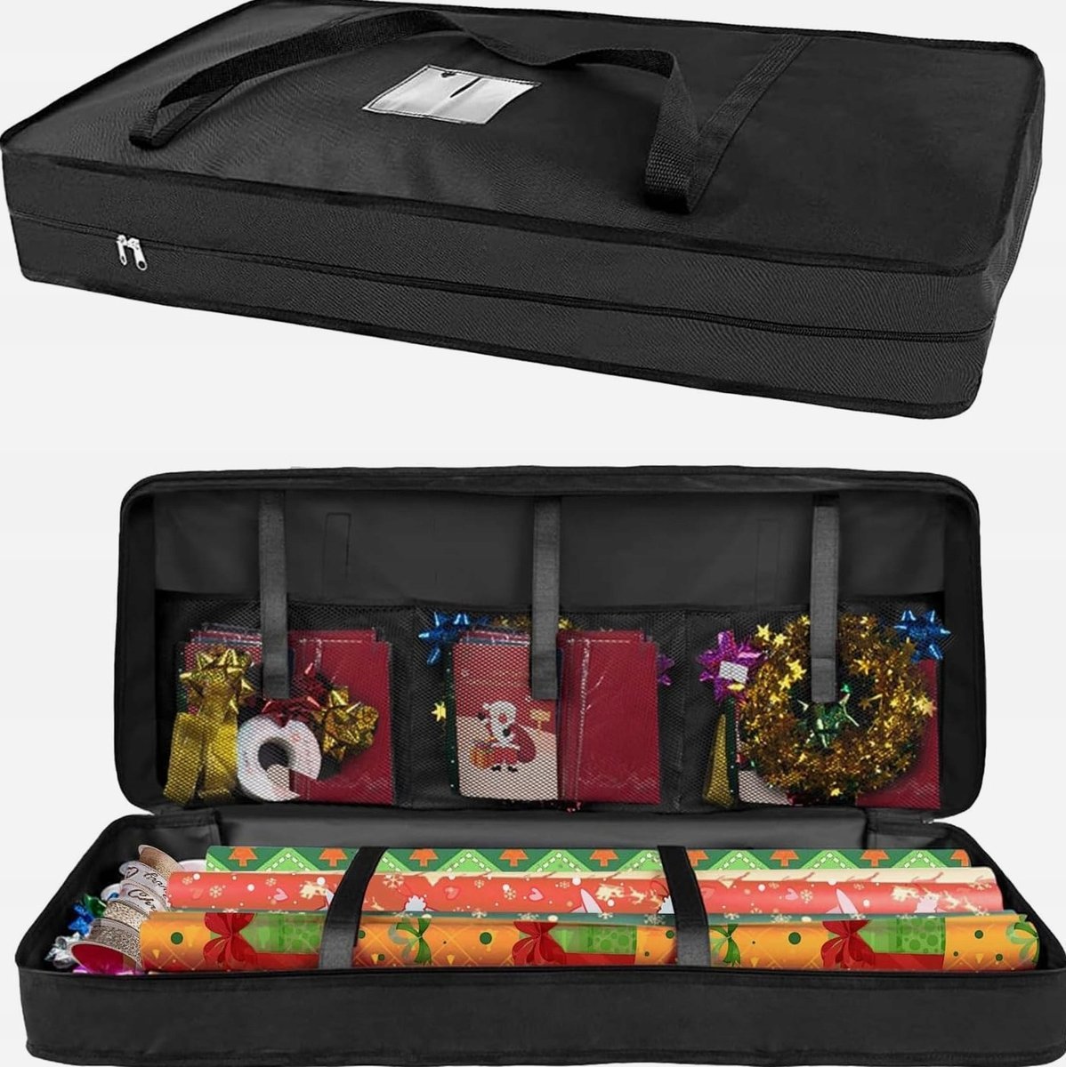 ORGANIZER NA PAPIER DO PAKOWANIA PREZENTÓW 82X13X34CM TORBA ETUI POKROWIEC