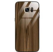 Etui i futerały do telefonów - Etui drewniane Samsung Galaxy S7 Edge Premium Wood Brown Forestzone Glass - miniaturka - grafika 1