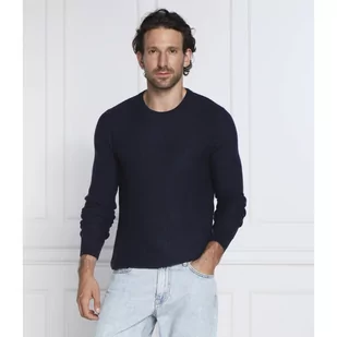 GUESS Sweter paco | Regular Fit | z dodatkiem wełny - Swetry męskie - miniaturka - grafika 1