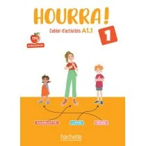 Hourra 1 ćwiczenia + audio online - Książki do nauki języka francuskiego - miniaturka - grafika 1