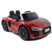 Pojazdy elektryczne dla dzieci - Import SUPER-TOYS NAJNOWSZE AUDI R8 CZERWONE-LAKIER - miniaturka - grafika 1