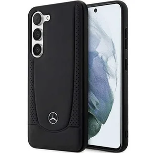 Mercedes MEHCS23SARMBK S23 S911 czarny/black hardcase Leather Urban - Etui i futerały do telefonów - miniaturka - grafika 1