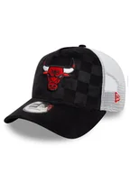 Czapki męskie - New Era Czapka z daszkiem Chicago Bulls Tonal Check 60595264 Czarny - miniaturka - grafika 1