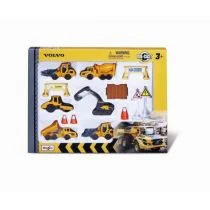 MAISTO 12376 Pojazdy budowlane Volvo 3' z akcesoriami - Samochody i pojazdy dla dzieci - miniaturka - grafika 1