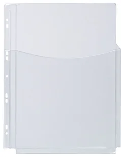 Q-Connect Koszulki na katalogi , PVC, 3/4A4, krystal, 5szt. KF00139 - Koszulki na dokumenty - miniaturka - grafika 2