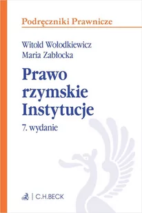 Prawo rzymskie. Instytucje z testami online - E-booki - prawo - miniaturka - grafika 1