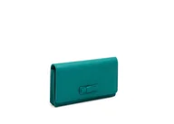 Portfele - Portfel damski Valentini Bow 550 zielony - miniaturka - grafika 1