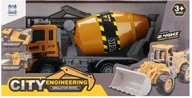 Zabawki zdalnie sterowane - Auto ciężarowe Betoniarka zdalnie sterowana - miniaturka - grafika 1