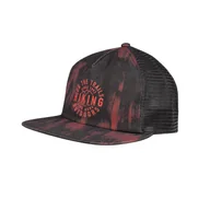 Czapki i chusty sportowe męskie - Czapka z daszkiem Buff Trucker Cap Ikshi Terracotta - miniaturka - grafika 1