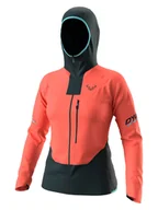 Kurtki i kamizelki sportowe damskie - DYNAFIT Kurtka funkcyjna "Traverse" w kolorze czerwonym - miniaturka - grafika 1