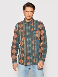 Koszule damskie - Billabong Koszula WRANGLER Westward Twill Z1SH33 BIF1 Kolorowy Classic Fit - grafika 1