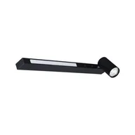 Lampy ścienne - Mannari kinkiet 1xGU10+1xLED/8W czarny W230757202 - miniaturka - grafika 1