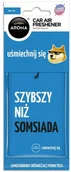 Zapachy samochodowe - AROMA CAR Uśmiechnij się - NEW CAR Odświeżacz do samochodu - miniaturka - grafika 1