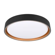 Lampy sufitowe - Czarna lampa sufitowa LED ø 40 cm Felis – Trio - miniaturka - grafika 1
