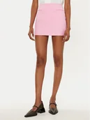 Spódnice - Patrizia Pepe Spódnica mini 8G0410/A106-R836 Różowy Regular Fit - miniaturka - grafika 1