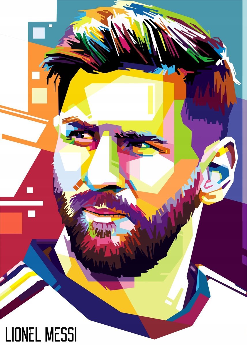 PODKŁADKA POD MYSZ Z Nadrukiem 22x18cm Lionel Messi Argentyna Tekst Prezent